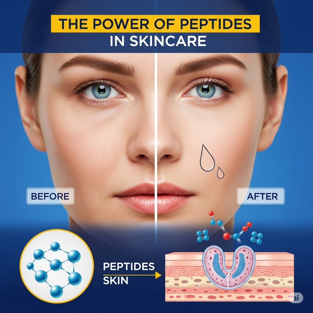 The Power of Peptides in Skincare: Unlocking Firm, Youthful, Radiant Skin