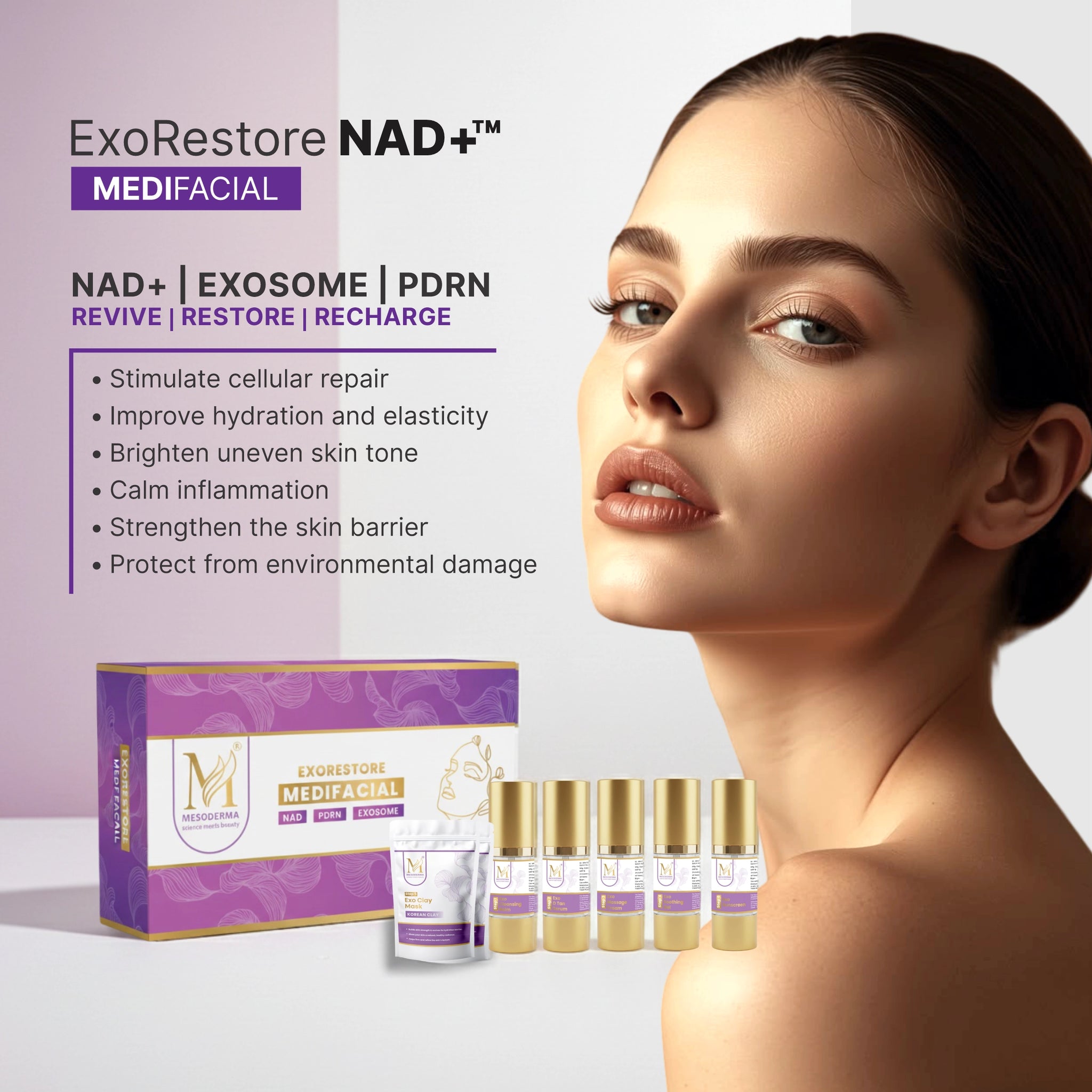 Exorestore NAD+PDRN+Exosome, MediFacial