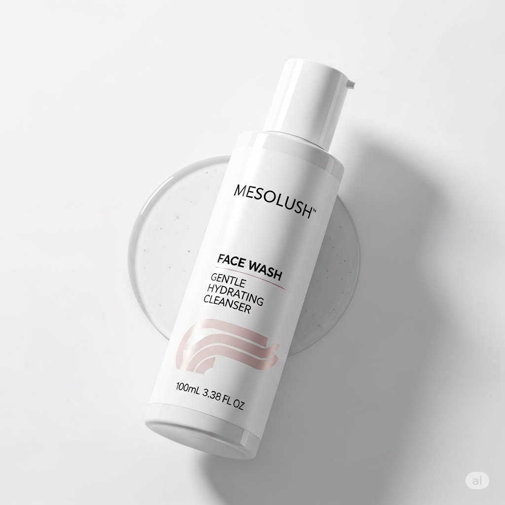 MesoLush Face Wash – Gentle Hydrating Cleanser