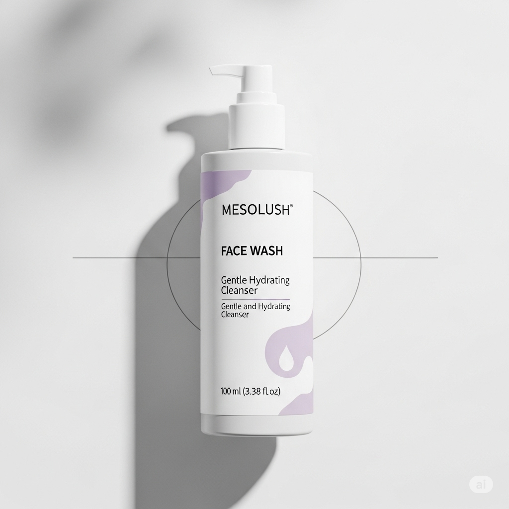 MesoLush Face Wash – Gentle Hydrating Cleanser